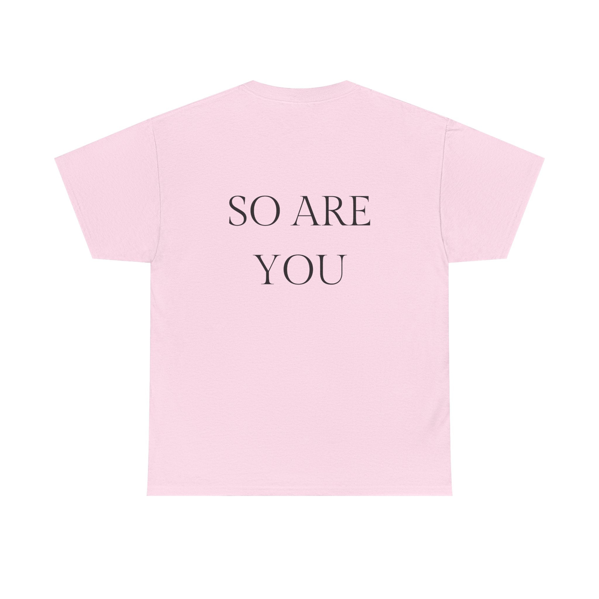 I AM GOD / SO ARE YOU Tee — Inspirational Minimalist Statement T-Shirt