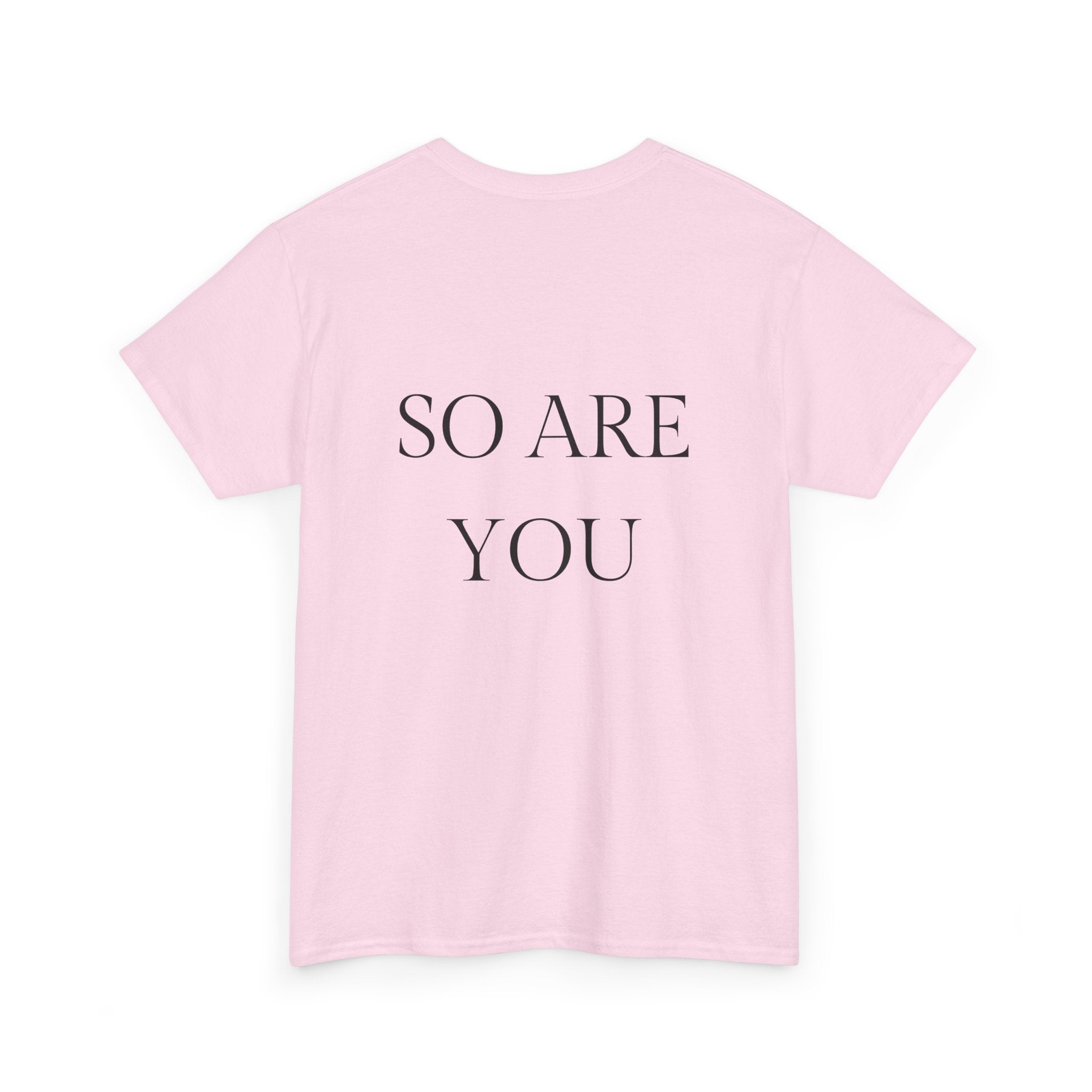 I AM GOD / SO ARE YOU Tee — Inspirational Minimalist Statement T-Shirt