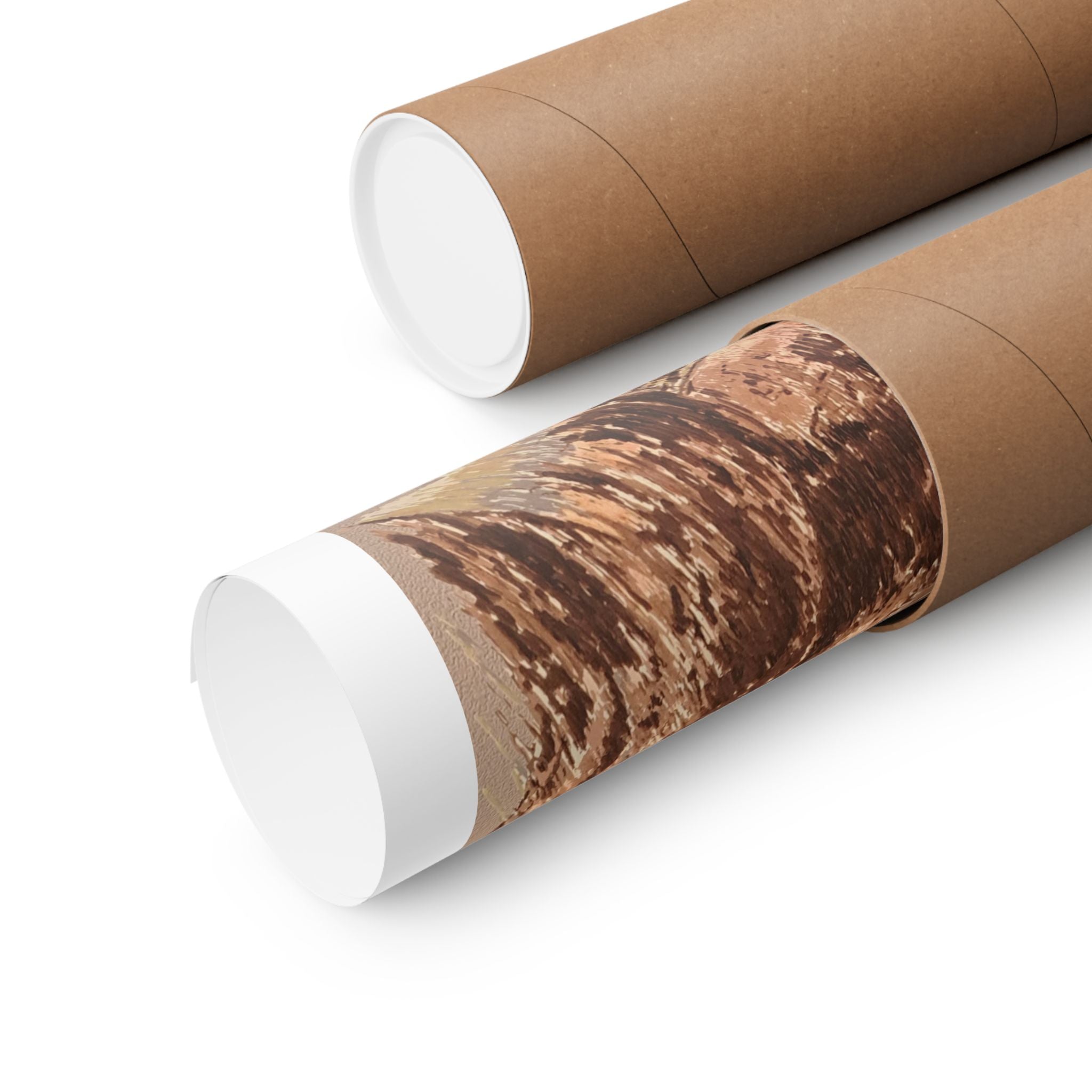 Matte Poster — Joyful Jesus Portrait Vertical Christian Wall Art