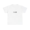 I AM Minimalist Graphic Tee — Inspirational Spiritual Statement T-Shirt